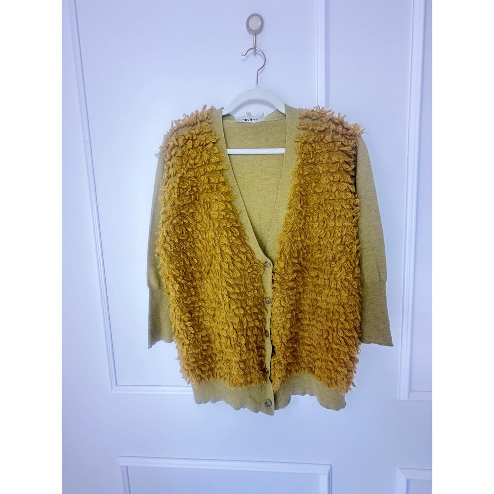 The Great Cardigan Textured Sweater Size S